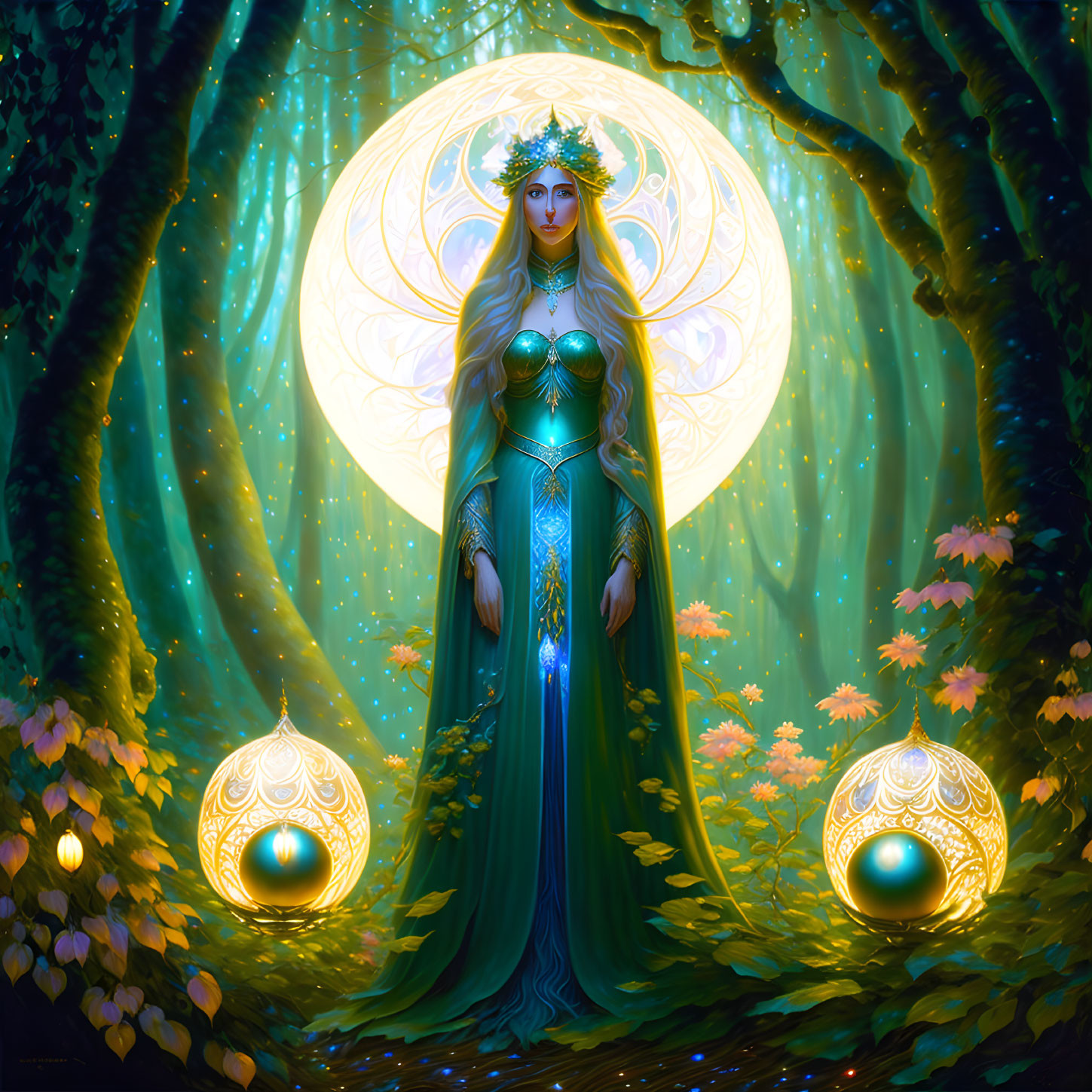 Elven Priestess 