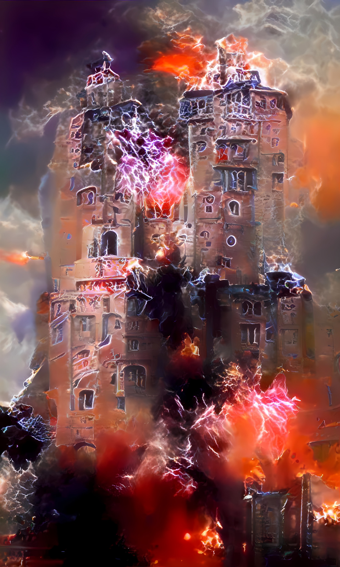 Explosions engulf Dark Arts tower, no one is safe