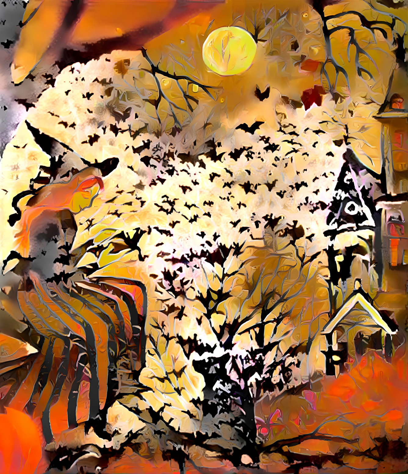 NatureWitch notes: we ALL have Bats in the Belfry