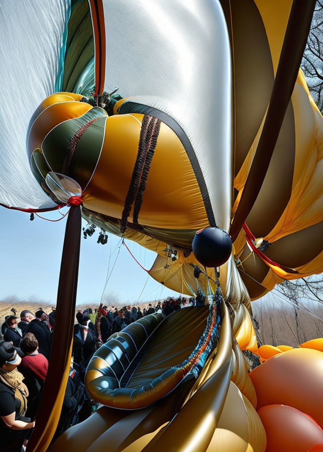 Exotic hot air balloon