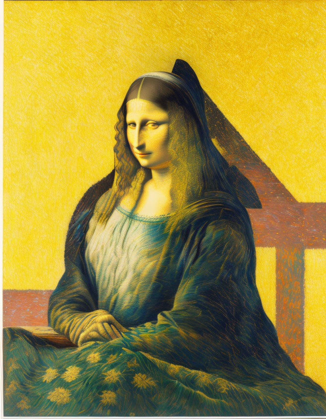 Mona Lisa by Van Gogh