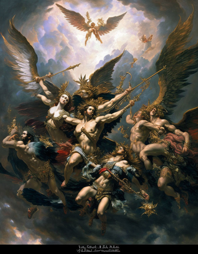 The fall of the rebel angels