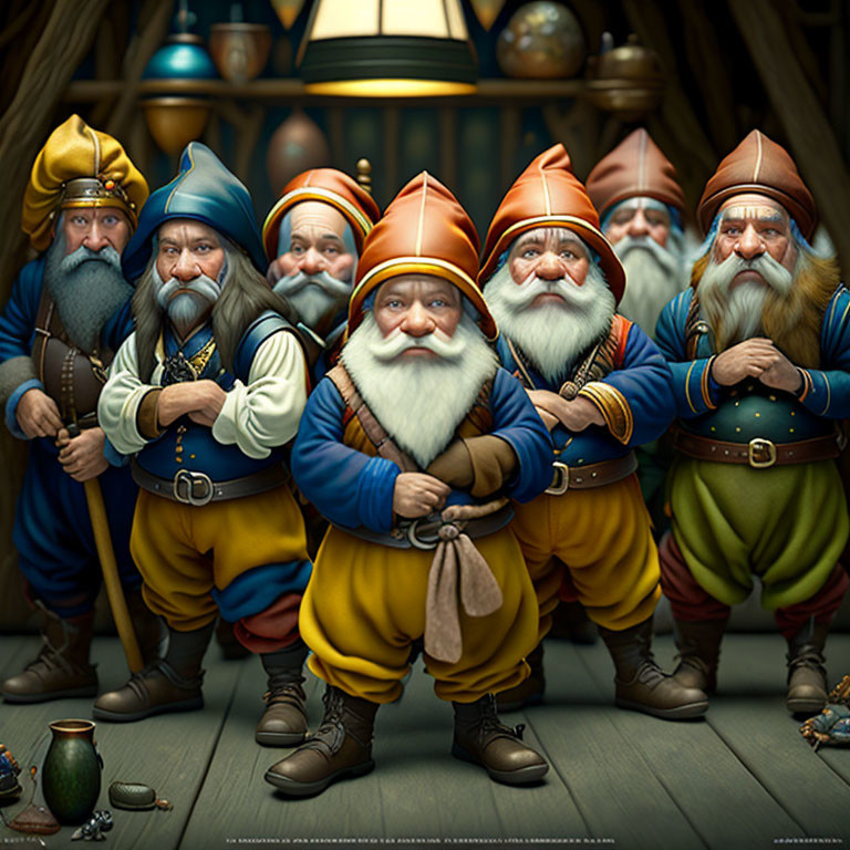The Seven Dwarfs go on strike