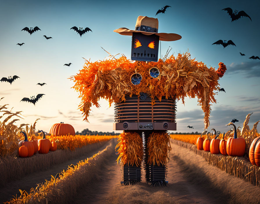 Robot scarecrow