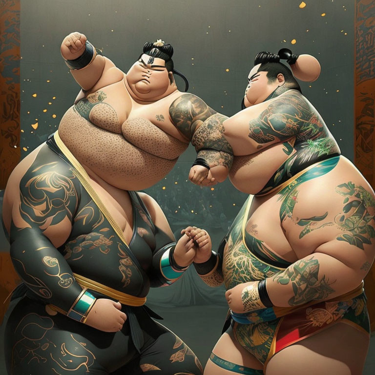 Fantasy sumo match