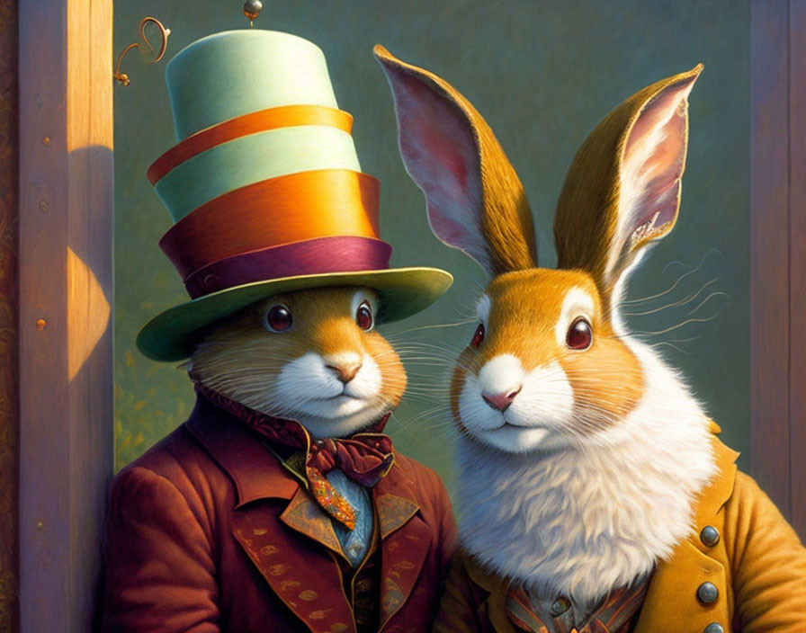 The Mad Hatter and the March Hare