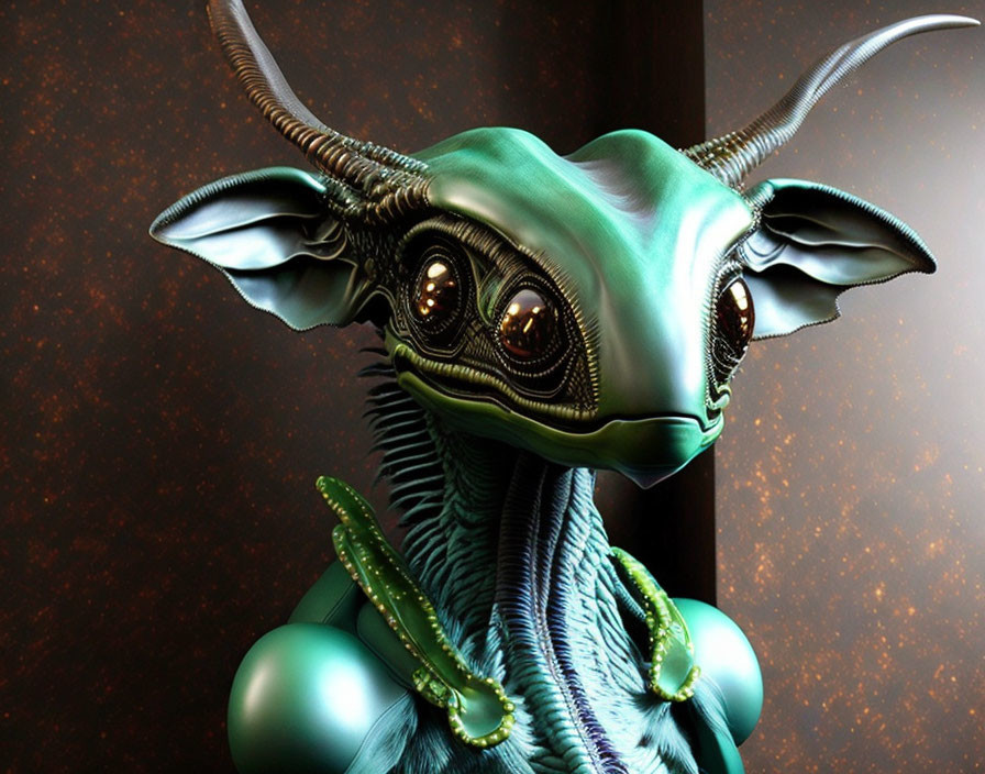 Alien taxidermy